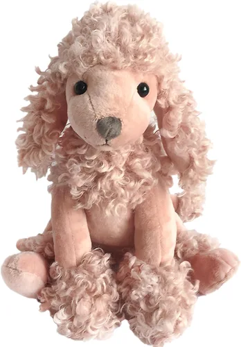 Vista 13 de MON AMI Bogart - Peluche de cachorro lanudo de 18 pulgadas, peluche suave y tierno con patas largas y pies flexibles, adorable animal de peluche