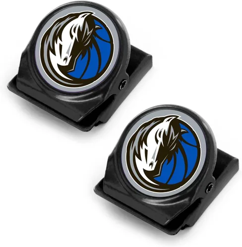 Vista 9 de aminco Paquete de 2 imanes de clip para notas de la NBA unisex para adultos