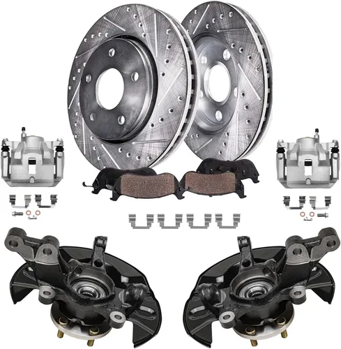 Vista 57 de Detroit Axle - Rotores de freno traseros para Toyota GR Supra BMW 230i 330e 330i 430i 530i 530i 530e 540d 540i xDrive X3 X4 Z4, rotores de freno