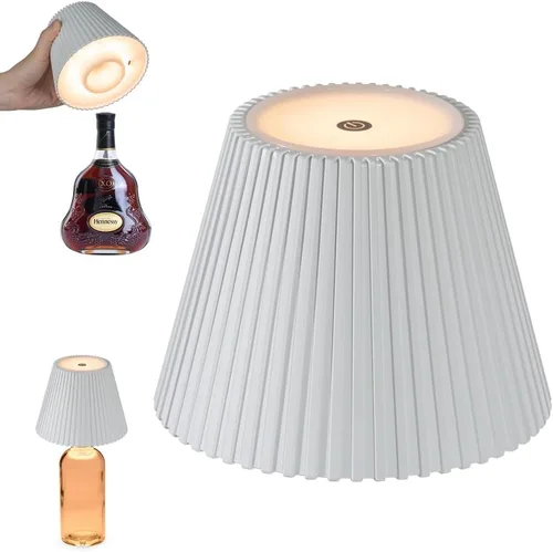 Vista 15 de WILIT Lámpara Inalámbrica de Botella para Botellas de Licor, Lámpara de 3 Niveles de Brillo con Soportes Inalámbricos para Lámparas de Mesa, Luz