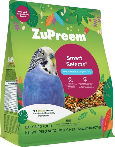 Vista 14 de ZuPreem FruitBlend - Gránulos para pájaros, alimento diario para periquito, periquito, loro pequeño, paloma, nutrición básica para pájaros pequeños