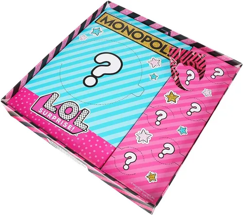 Vista 4 de Monopoly Game: L.O.L. Surprise Edition Juego de mesa para niños a partir de 8 años