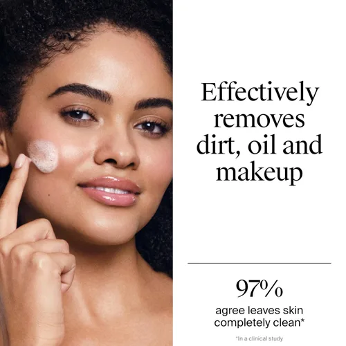 Vista 7 de Neutrogena Limpiador facial espumoso ultra suave, lavado facial hidratante sin fragancia para pieles sensibles, removedor de maquillaje diario sin