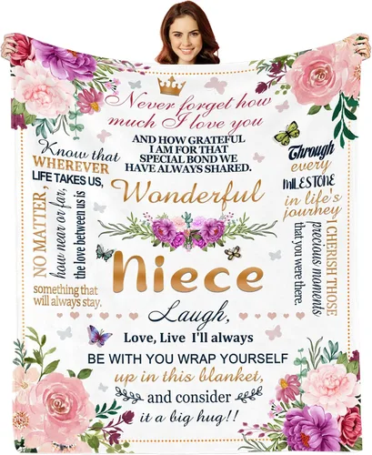 Vista 9 de Regalos de cumpleaños para mejor amiga, regalos para mejores amigas, ideas de regalos de mejor amiga para mujeres, manta de regalo de amistad