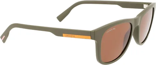 Vista 8 de Lacoste L969S - Lentes de sol rectangulares caqui mate talla única Caqui mate
