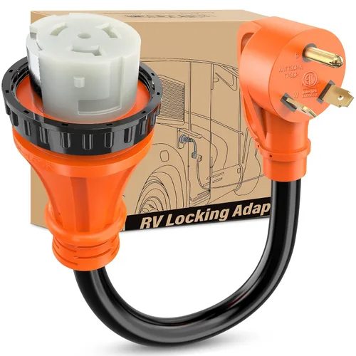 Vista 58 de Nilight Cable adaptador de secadora de 30 amperios a 30 amperios calibre 10 10-30P a 14-30R con cable de tierra