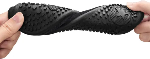 Vista 6 de Homitem Zapatos de agua para hombre y mujer, zapatos de playa descalzos, zapatos de piscina de secado rápido, calcetines de yoga para mujeres