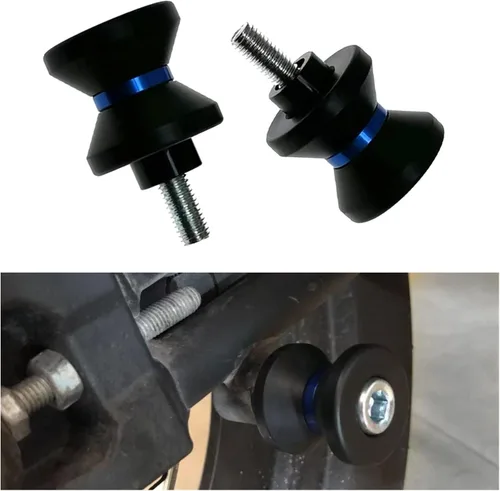 Vista 6 de Tornillos de soporte deslizante de carrete basculante M6 para Yamaha FZ1 FZ8 FZ6 FZ25 FZ6R FZ6N/S FZ400 FZS600 FAZER TDM 900 850 Tornillo de soporte