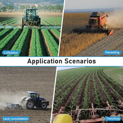 Vista 7 de Sistema de orientación del tractor JY100 más con el software de la precisión AG, tableta de Android10, alta exactitud de 4 pulgadas por PPP, 1