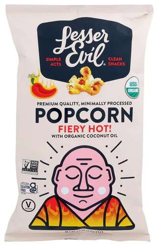 Vista 12 de LesserEvil Palomitas de maíz orgánicas "Avocado-licious", exclusivo de Amazon, calidad premium, mínimamente procesado, sin aceite vegetal, 4.6