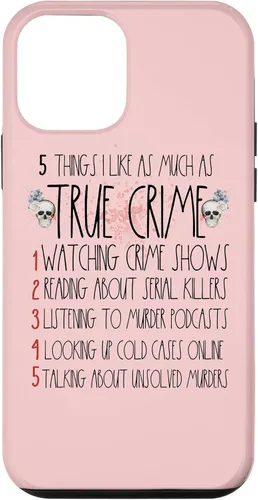 Vista 16 de Funda para iPhone 13 Pro Max Serial Killer I Like True Crime For Women True Crime Lover