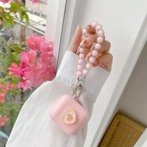 Vista 10 de Compatible con funda para Airpod, funda para Airpods 1 y 2, accesorios de AirPods, funda protectora a prueba de golpes, compatible con funda