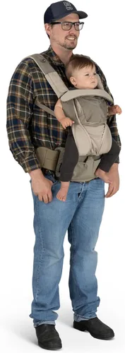 Vista 14 de Osprey Poco LT - Portabebés convertible suave para recién nacidos, ligero y ergonómico para niños pequeños Negro