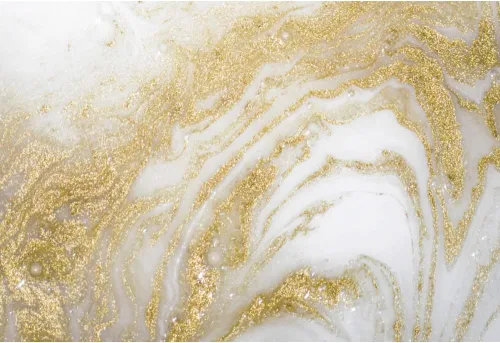Vista 8 de Leyiyi Fondo de 5 x 3 pies para fotografía, telón de fondo de mármol negro y dorado, arte abstracto, telón de fondo de arena movediza dorada