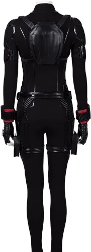 Vista 4 de Disfraz de Natasha Romanoff para mujeres adultas, peluca de Yelena Belova, traje de batalla, chaleco