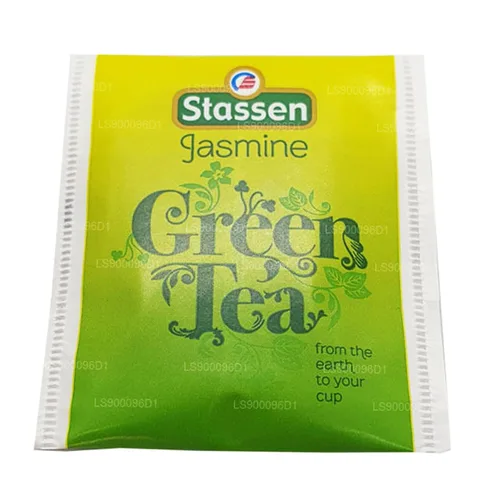 Vista 8 de Stassen Pure té verde de jazmín, 100 bolsas de té