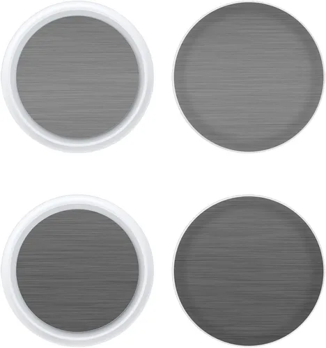 Vista 45 de SopiGuard Adhesivo para Apple AirTag Precision de borde a borde para panel trasero (negro cepillado)
