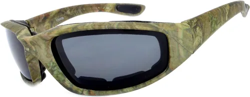 Vista 13 de OWL Gafas deportivas de espuma acolchada CAMO para motocicleta, lentes de color, un par