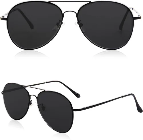 Vista 2 de SOJOS Trendy Aviator Sunglasses for Women and Men