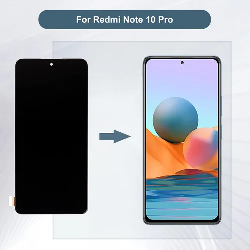 Vista 6 de TFT - Pantalla digital compatible con Redmi Note 11 Pro 5G Note 10 Pro 4G 21091116I 2201116SG 6.67 pulgadas, pantalla LCD táctil con herramientas
