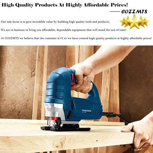 Vista 6 de 30 piezas de juego de hojas para sierra de calar con mango en U para corte de madera, plástico y metal, compatibles con Bosch DEWALT SKIL Black and
