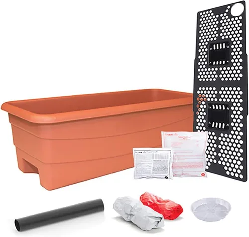 Vista 7 de EarthBox 80653 Junior Garden Kit, Orgánico, Chocolate