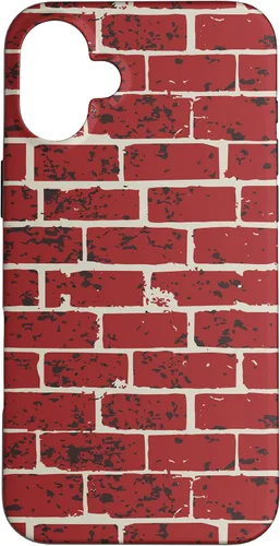 Vista 23 de Bricks Brick Wall Pattern Stone Gift Case for iPhone 17