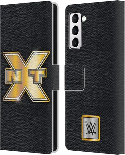 Vista 96 de Head Case Designs Officially Licensed WWE Cruiserweight Champion Title Belts Leather Wallet Case Compatible with Samsung Galaxy A07 4G Campeón