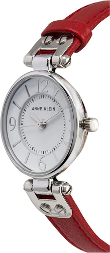 Vista 2 de Anne Klein - Reloj de pulsera para mujer con correa de piel