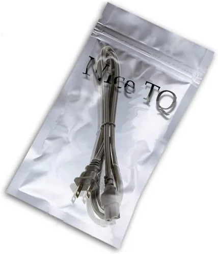 Vista 3 de NiceTQ Cable de alimentación de CA de 2 clavijas para Sony Playstation 4 Ps4