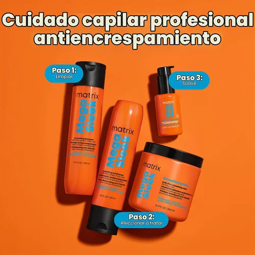 Vista 8 de MATRIX Mega Sleek Supreme Mask - Para cabello encrespado, 16.9 onzas