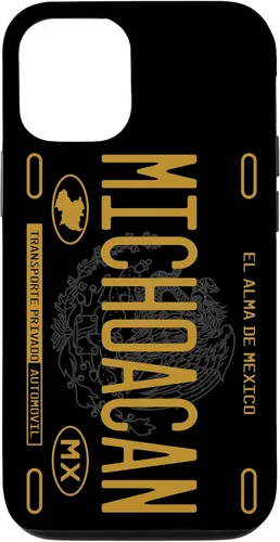 Vista 28 de Michoacano Michoacan Mexican State License Plate Phone Case for iPhone 17
