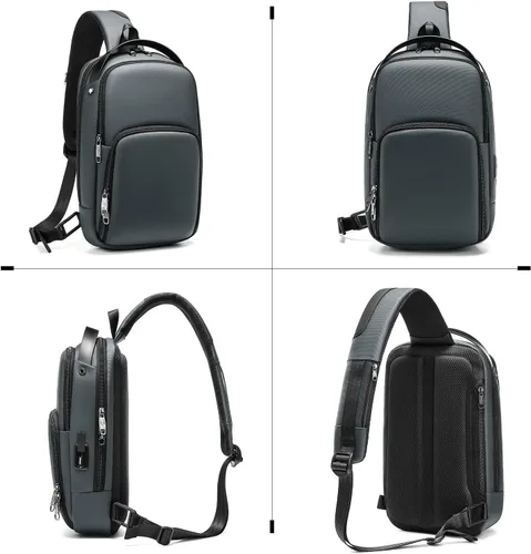 Vista 6 de SSWEISIKER Bolso bandolera, bolso cruzado