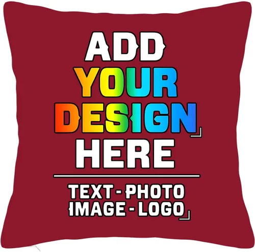 Vista 7 de Funda de almohada personalizada, diseña tu propia funda de almohada con logotipo de texto y texto de dos lados para marido, esposa, para hombres