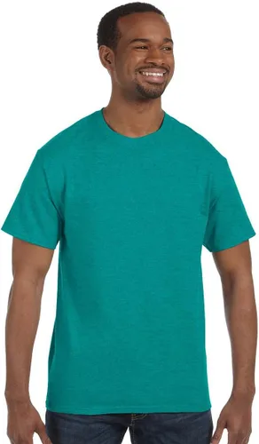 Vista 248 de Gildan Camiseta G500 para hombre Ceniza/baya