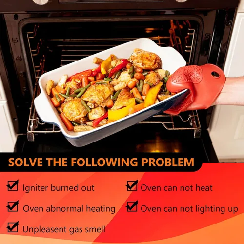 Vista 4 de 62-22868-93 Reemplazo de encendido de superficie caliente para horno Rheem Ruud Weatherking Reemplaza la pieza 025-32625-000 Norton-271N 62-22868-82