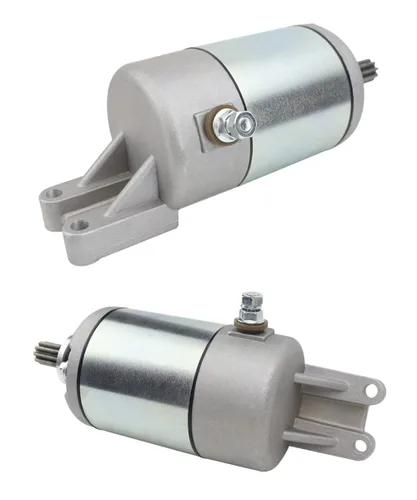 Vista 3 de Arrancador y Bendix y relé para Can-Am Outlander 330 400 450 todos los modelos 2003-2023, 420-684-280 420-684-282 420-684-283 18823 57-2734 SMU023