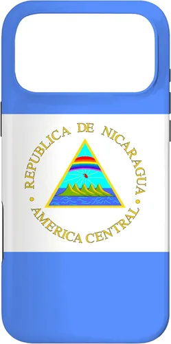 Vista 22 de Funda para iPhone 17 inspirada en el escudo de armas de Nicaragua