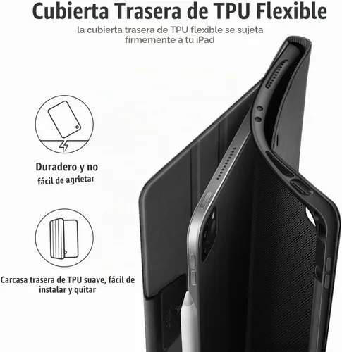 Vista 6 de Antbox Case for iPad Pro 12.9'' 6th/5th/4th/3rd Generation, Black Negro