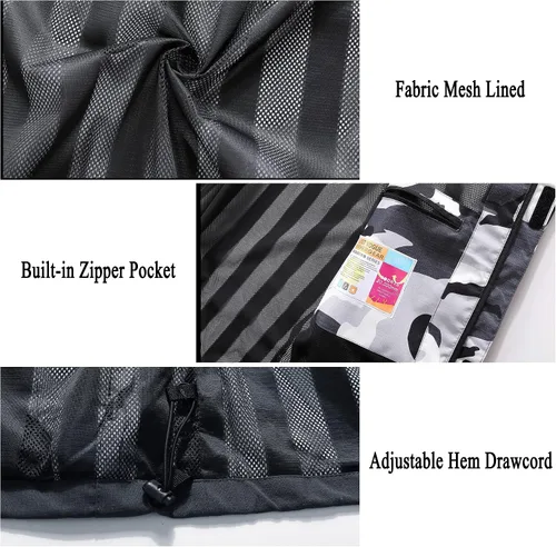 Vista 6 de Chaqueta impermeable y rompevientos para hombre ligera y transpirable