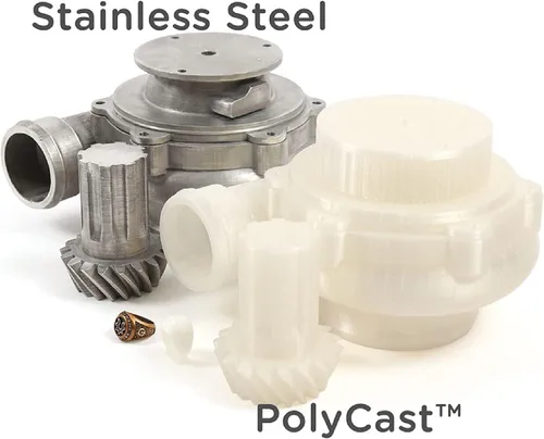 Vista 2 de Polymaker PolyCast Filamento de 1.75mm para Fundición de Inversión 0.75kg, Filamento de Impresión 3D para Fundición de Cera de Pérdida, Similar al