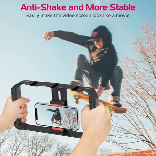 Vista 3 de ULANZI U Rig Pro Smartphone Video Rig + Soporte de abrazadera para cámara ULANZI R094
