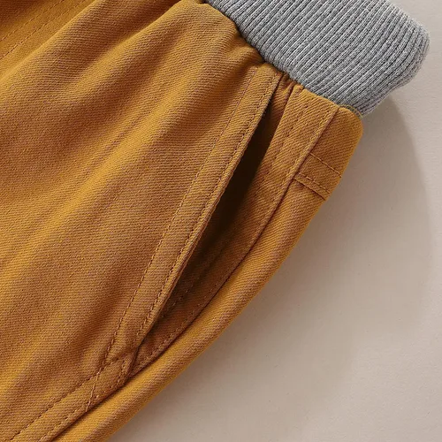 Vista 6 de Bumeex Paquete de 2 pantalones de algodón sin cierre para niño de 2 a 9 años
