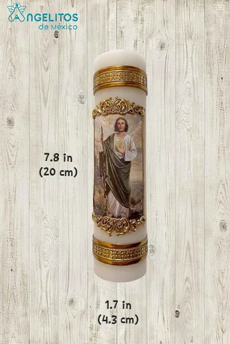 Vista 3 de San Judas Tadeo Vela Judas El Apóstol Situaciones difíciles Oración Cirio Vela de San Juditas