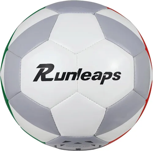 Vista 13 de Runleaps Futsal Ball,Futsal Soccer Ball,Great for Indoor or Outdoor,Low Bounce Size 4 for Training,Playing