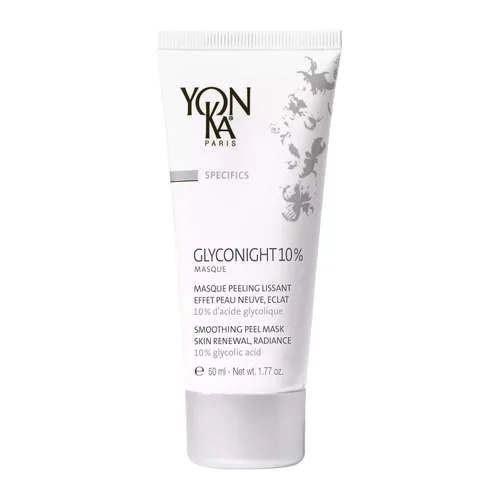 Vista 2 de Yonka Yon-Ka Glyconight - Mascarilla exfoliante 10% (1.7 fl oz/1.77 onzas), antienvejecimiento, tóner facial hidratante, tamaño de viaje, spray