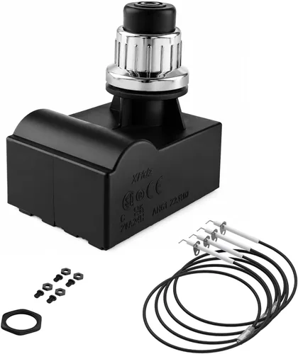 Vista 30 de SafBbcue Repuesto para encendedor de parrilla Royal Gourmet GA5401T, piezas de repuesto, resistente a la corrosión, fácil de instalar