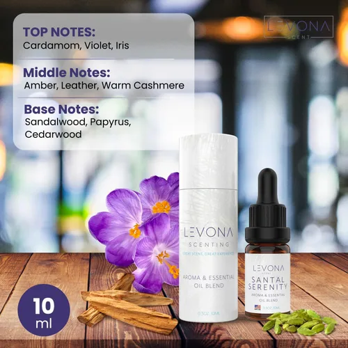 Vista 2 de Levona Scent Aceites Esenciales - Aromas para Uso en Casa, Hotel y Oficina - Perfecto para Difusor Doméstico y Humidificadores - Aceite de Fragancia