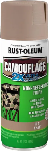 Vista 18 de Rust-Oleum 279176 Camuflaje 2X Ultra Cover Pintura en aerosol, 12 onzas, verde militar