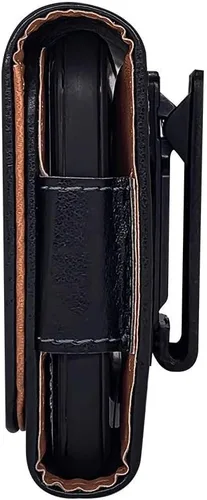 Vista 6 de Funda giratoria de piel sintética para Samsung Galaxy S25 Plus S24 FE S24+ S23 FE S22 Plus S21 FE S20 FE, A54 A53 A35 A15 A25, iPhone 15 14 13 Pro